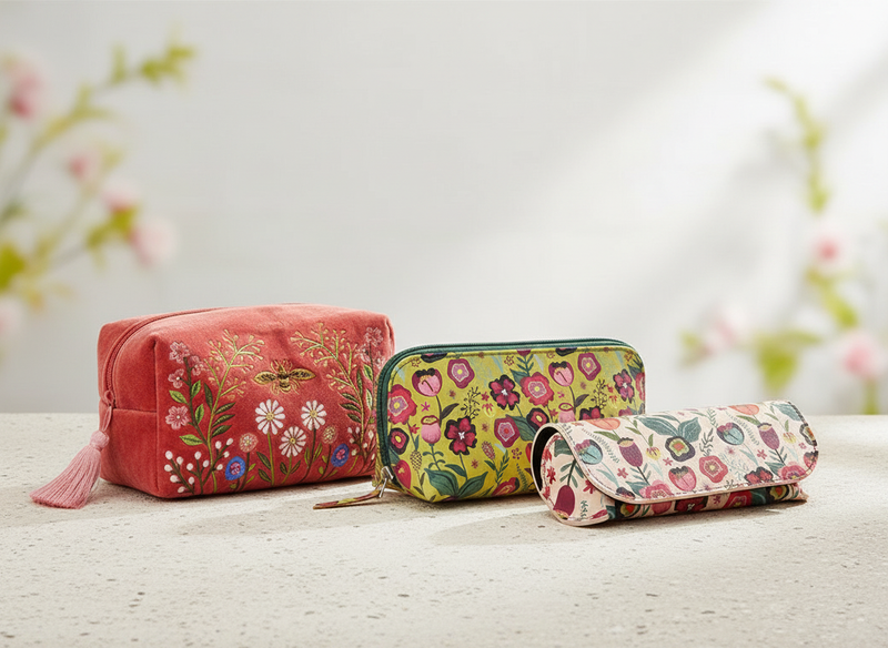 a range of POM floral accessories
