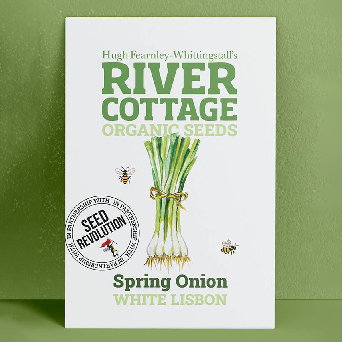 River Cottage organic White Lisbon spring onion seeds, Norman and Vera