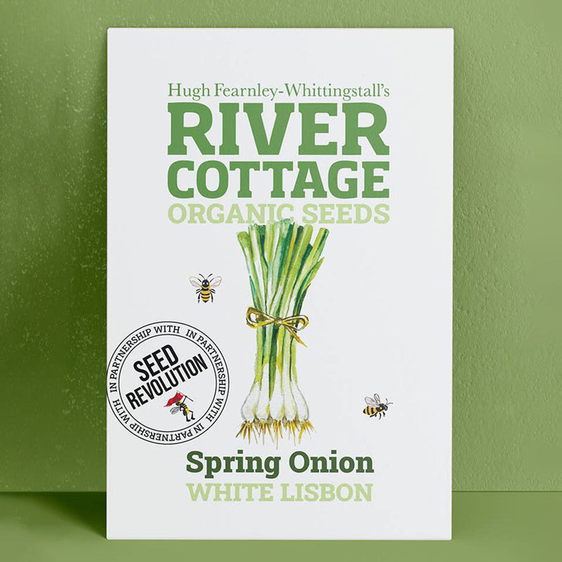 River Cottage organic White Lisbon spring onion seeds, Norman and Vera