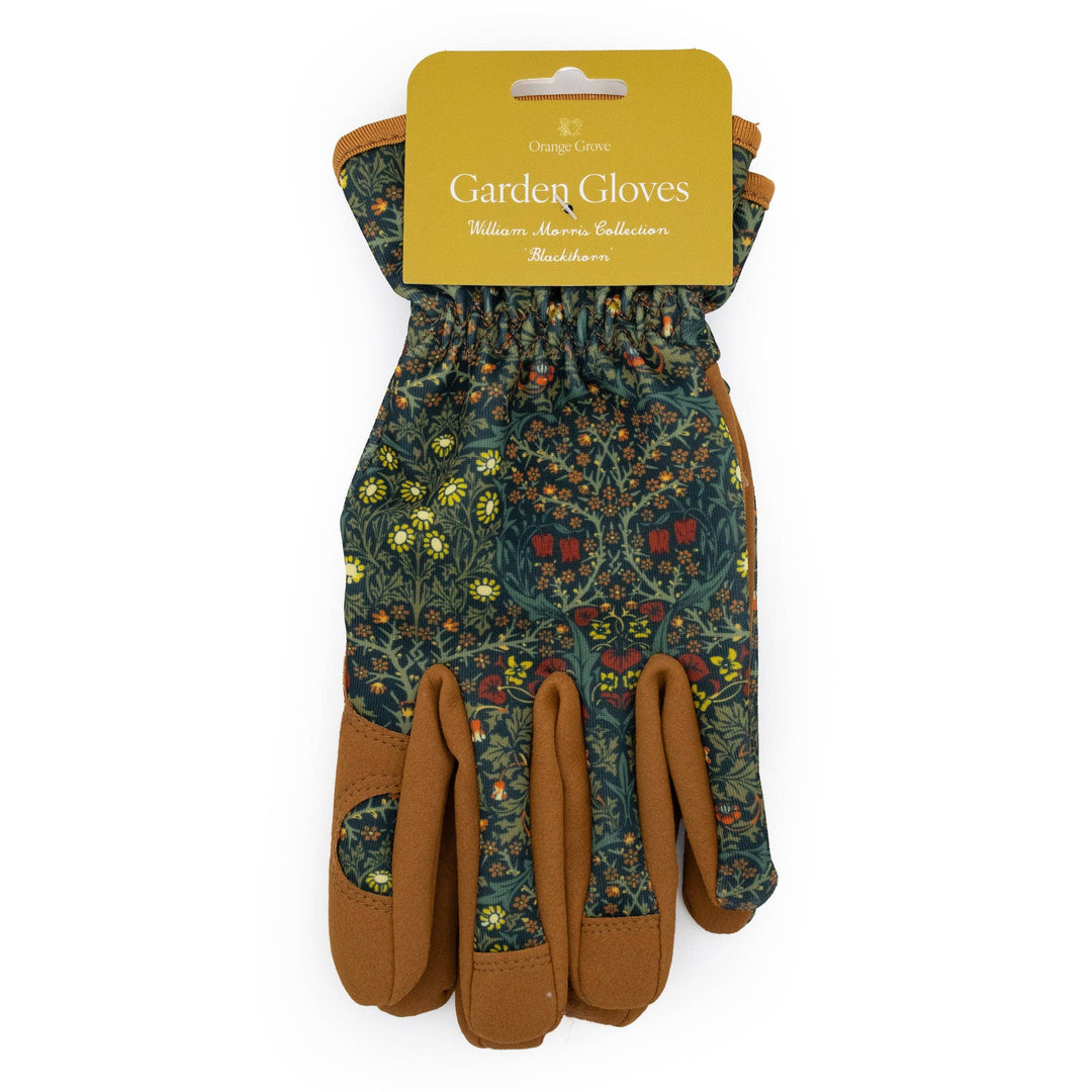 William Morris Design Blackthorn Green Women's One Size Gardening Gloves