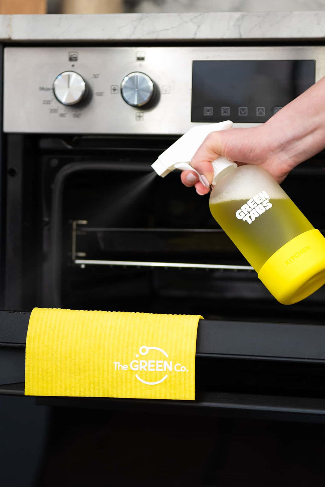 Kitchen Clean Spray The Green Co GreenTabs™ Kitchen Cleaning Spray Degreaser Starter Kit ...