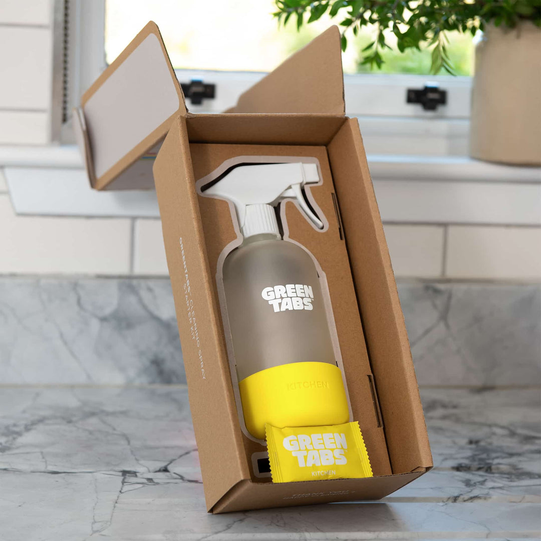 The Green Co GreenTabs™ Kitchen Cleaning Spray Degreaser Starter Kit