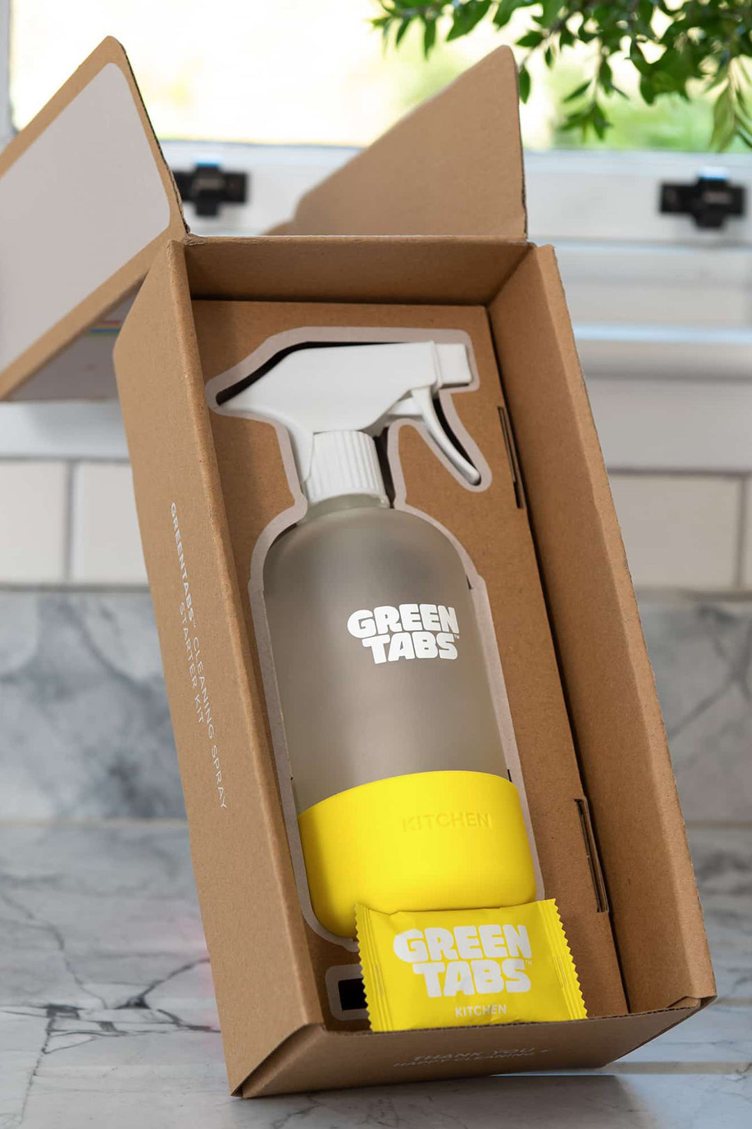 The Green Co GreenTabs™ Kitchen Cleaning Spray Degreaser Starter Kit