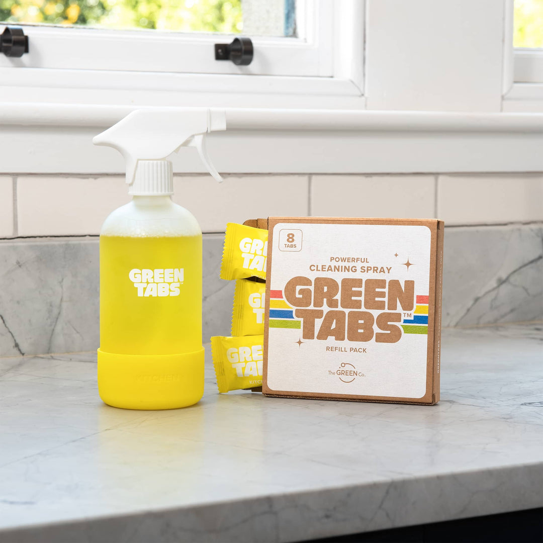 The Green Co GreenTabs™ Kitchen Cleaning Spray Degreaser Starter Kit