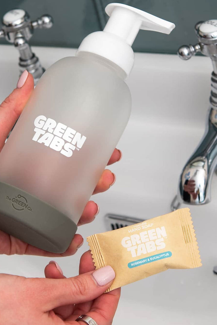 The Green Co GreenTabs™ Box of 4 Rosemary And Eucalyptus Foaming Hand Soap Refills