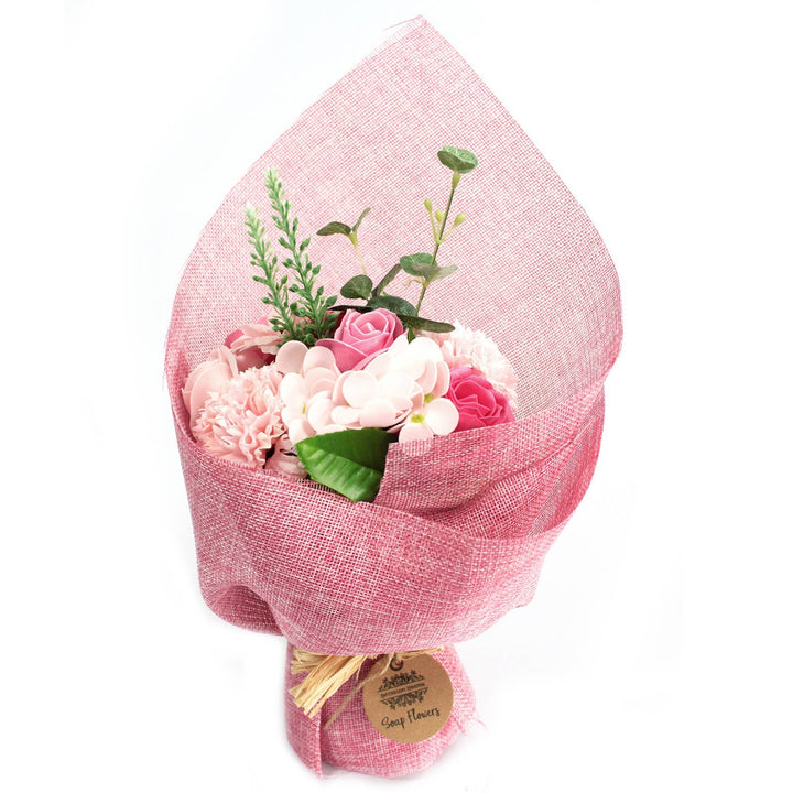 Ancient Wisdom Standing Soap Flower Bouquet, Pink, at Norman &amp; Vera