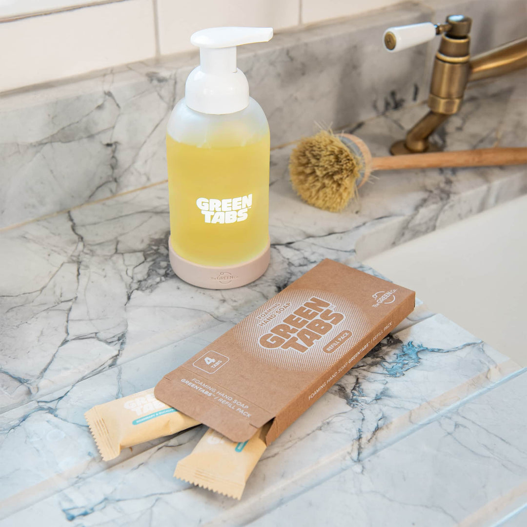 The Green Co GreenTabs™ Box of 4 Citrus And Mint Foaming Hand Soap Refills