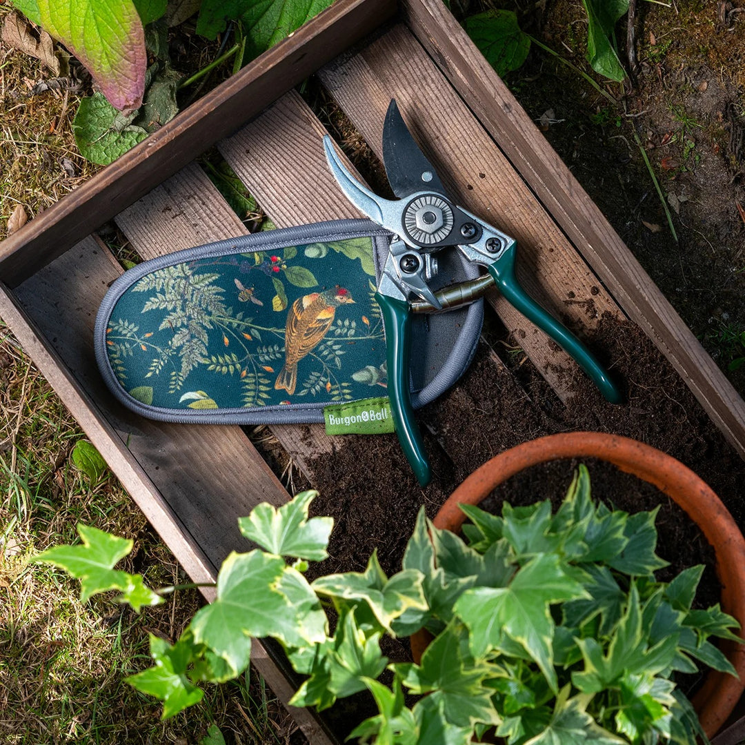 Burgon & Ball RHS Woodland Wonders Pruner and Holster Gift Set at Norman & Vera