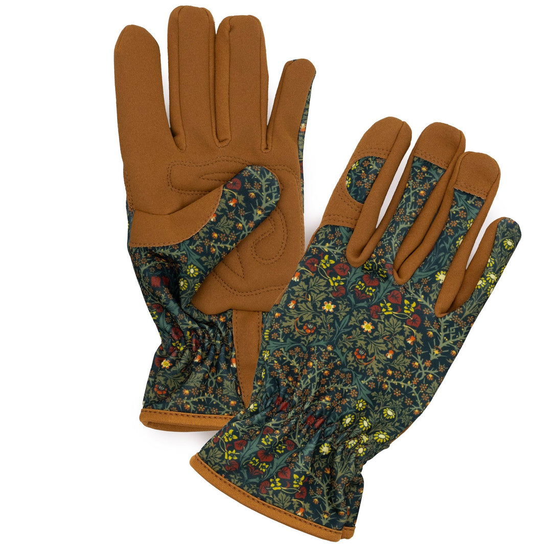 William Morris Design Blackthorn Green Women's One Size Gardening Gloves