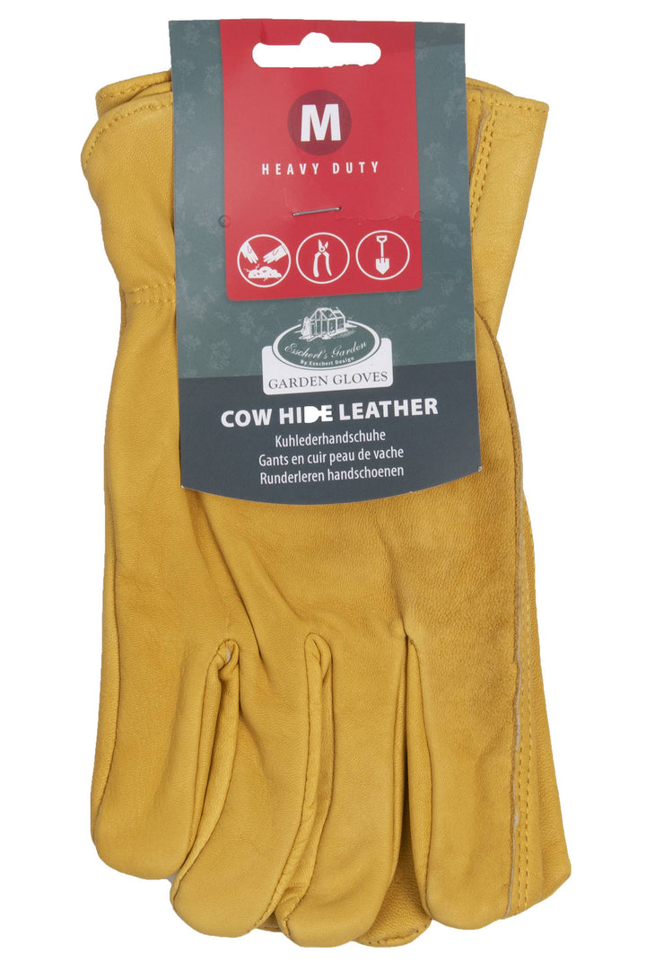 Esschert’s Garden Chrome Yellow Luxury Leather Gloves