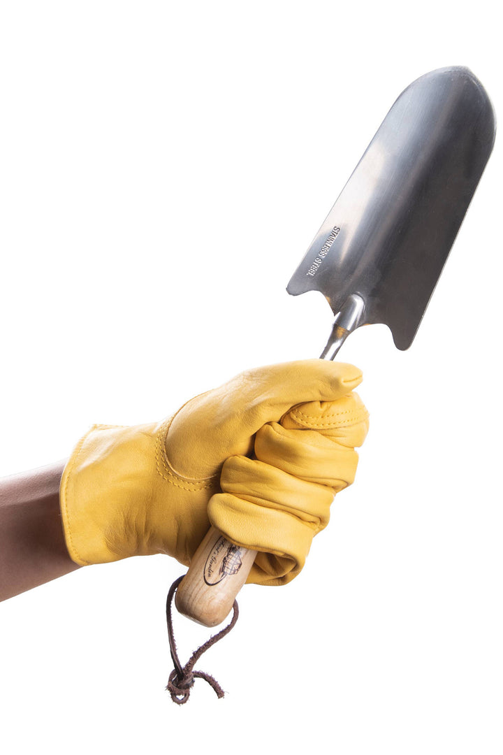 Esschert’s Garden Chrome Yellow Luxury Leather Gloves