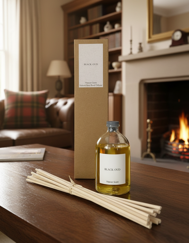 Heaven Scent Black Oud Reed Diffuser 100ml