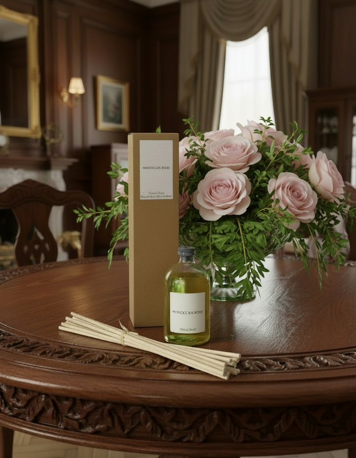 Heaven Scent English Moroccan Rose Diffuser 100ml