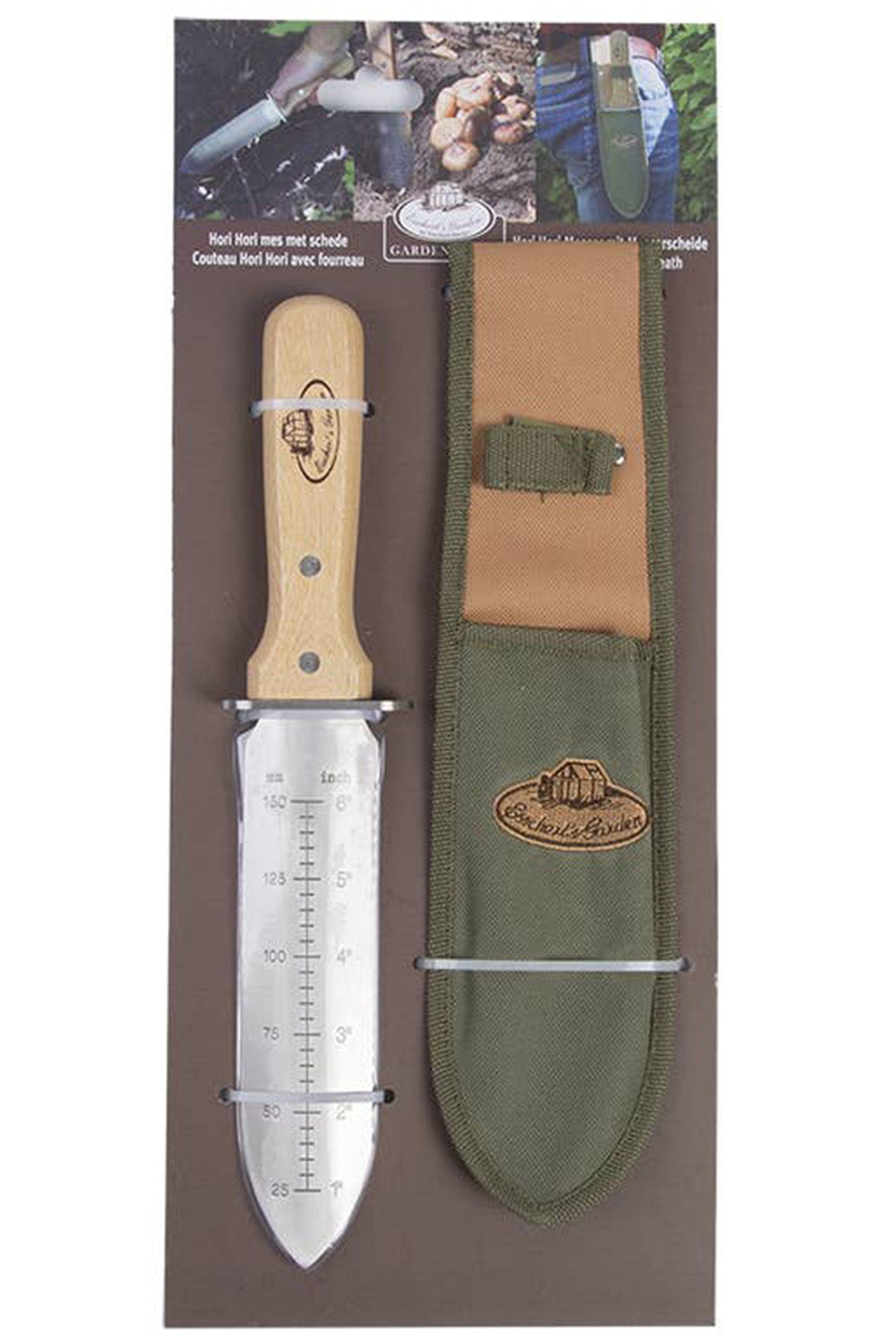 Hori Hori Gardening Knife With Sheath Case