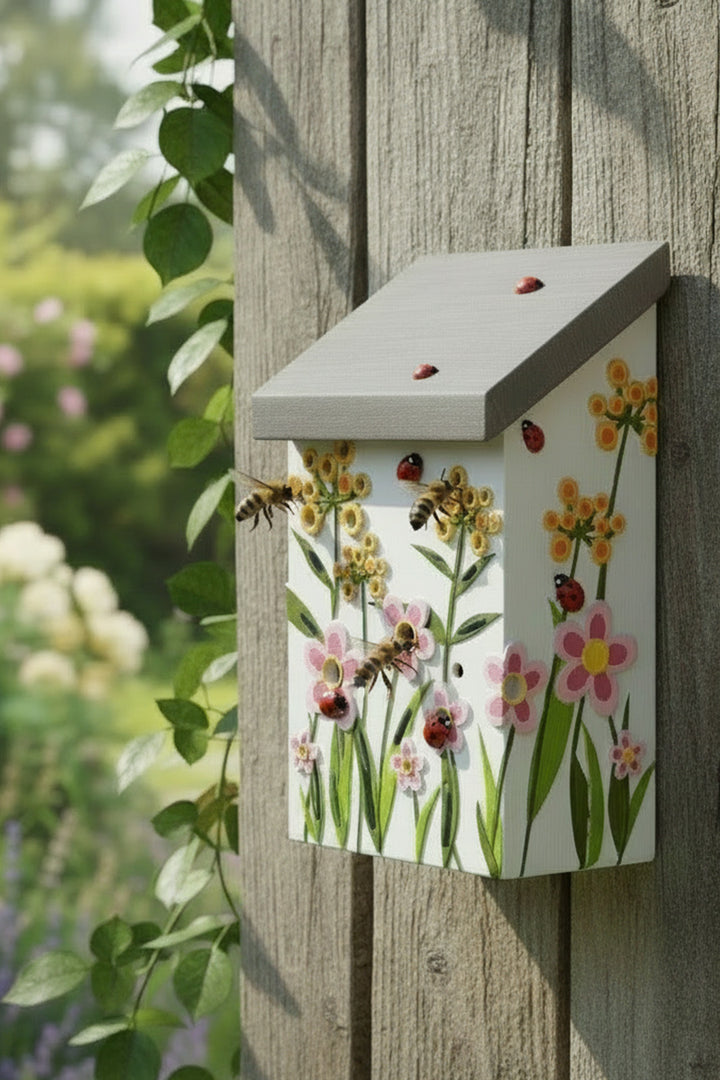 Insect Hotel For Ladybirds Hoverflies & Bees