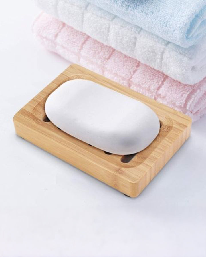 Jungle Culture Bamboo Wood Soap Dish