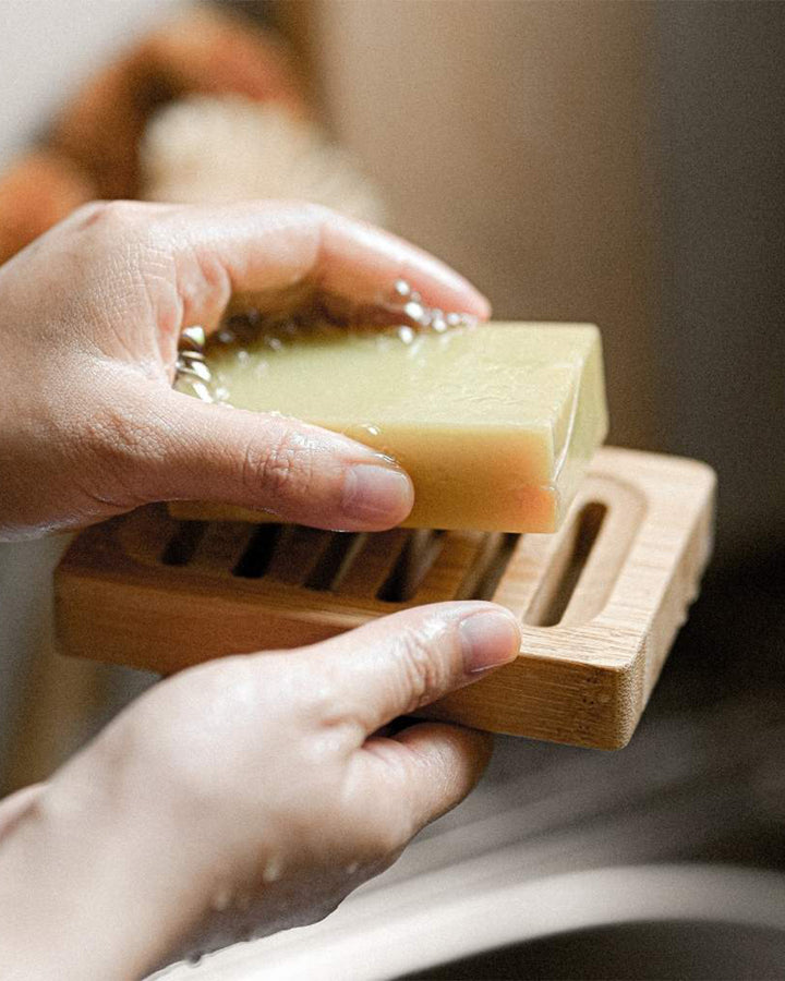 Jungle Culture Bamboo Wood Soap Dish