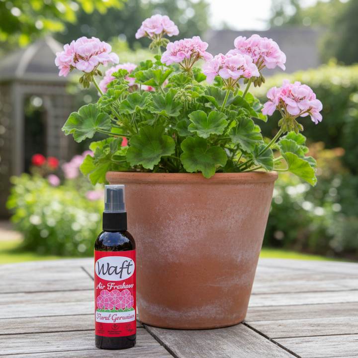 LoofCo Waft Geranium Essential Oil Air Freshener Room Fragrance