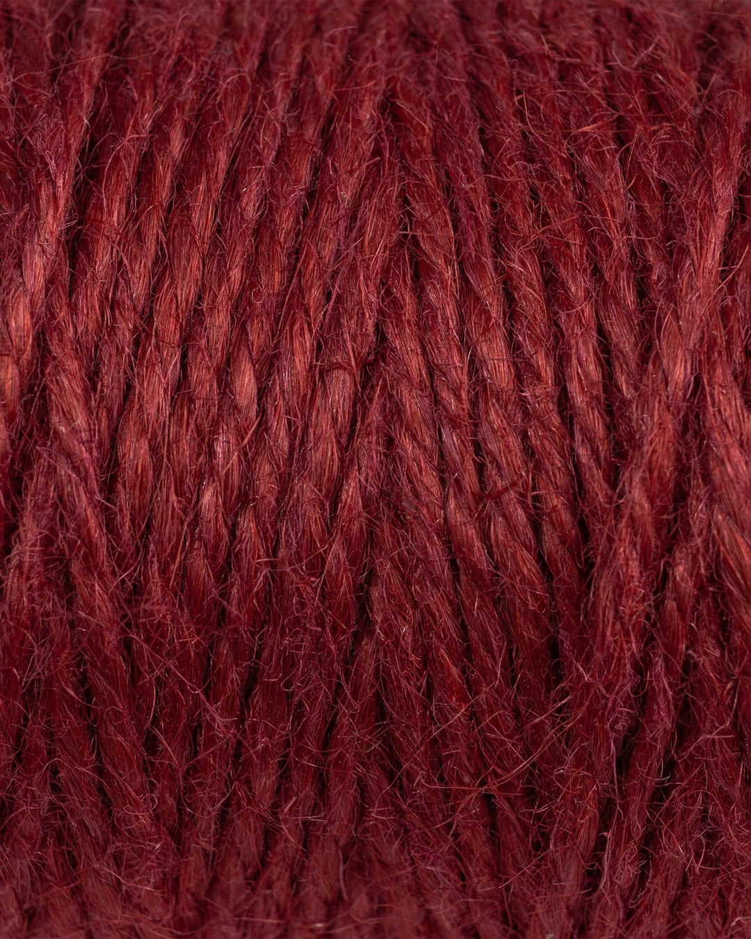 Close-up of a ball of red yarn
