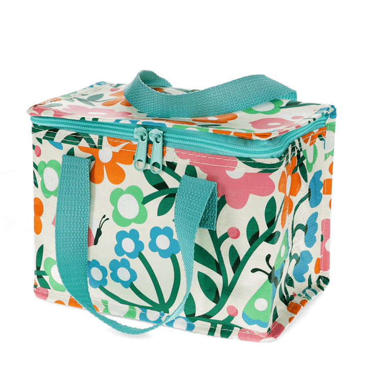 Esme lunch bag showing the foil-insulated lining