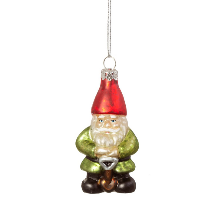 Sass &amp; Belle Garden Gnome Shaped Bauble