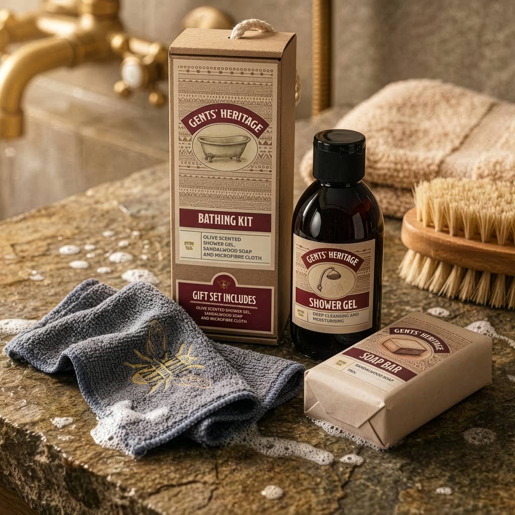 Sting in the Tail Gents' Heritage Bathing Kit Gift Set at Norman & Vera
