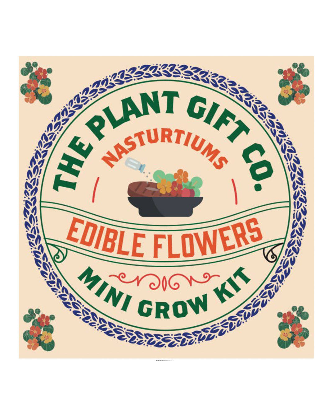 The Plant Gift Company Grow Your Own Edible Flowers Eco Mini Grow Kit