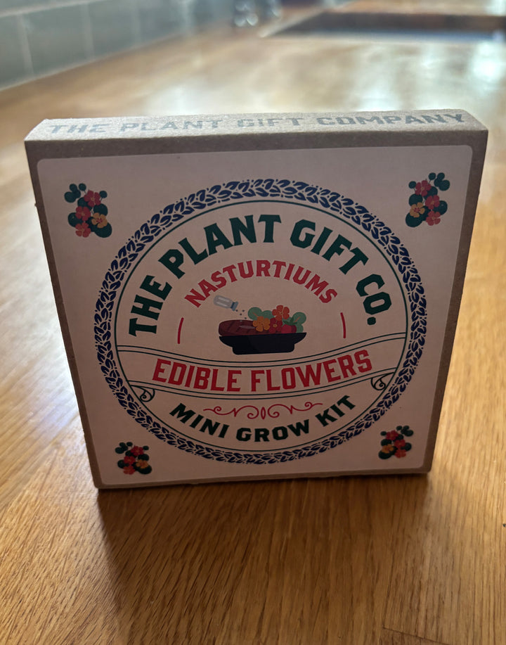 The Plant Gift Company Grow Your Own Edible Flowers Eco Mini Grow Kit