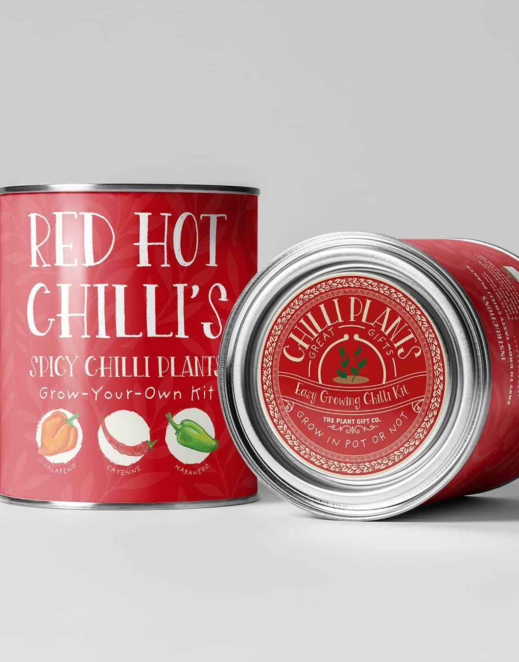 The Plant Gift Company Grow Your Own Red Hot Chilli Plants Eco Gardening Kit