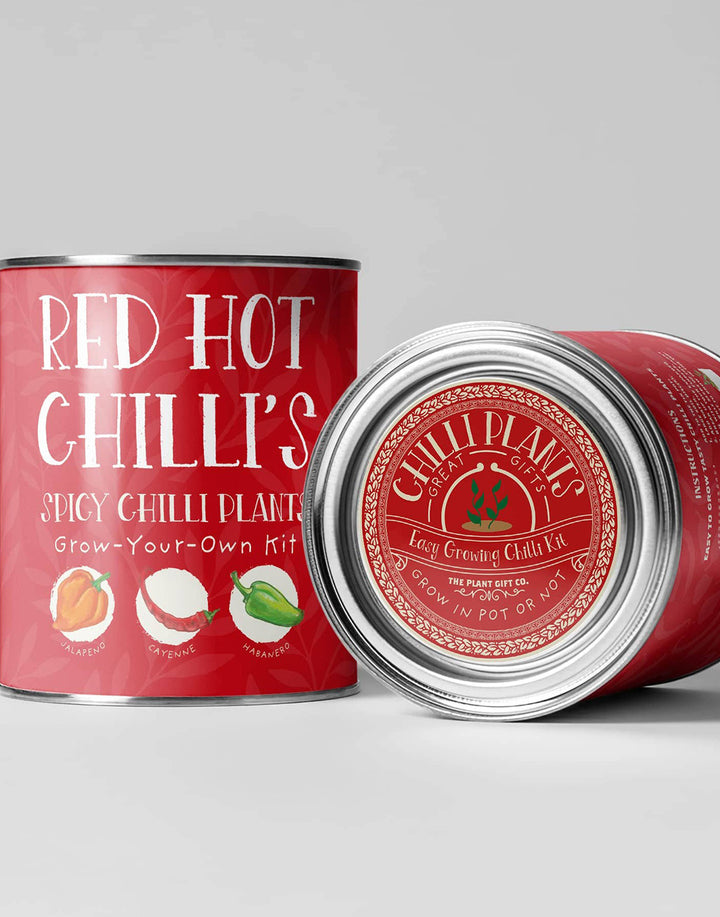 The Plant Gift Company Grow Your Own Red Hot Chilli Plants Eco Gardening Kit