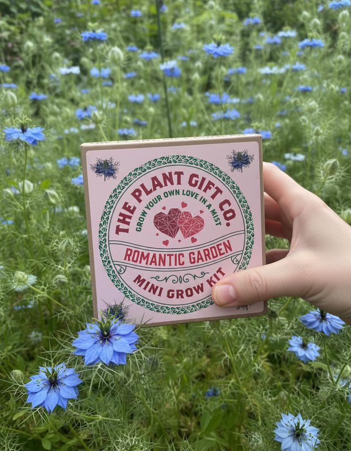 The Plant Gift Company Grow Your Own Romantic Garden Eco Mini Grow Kit