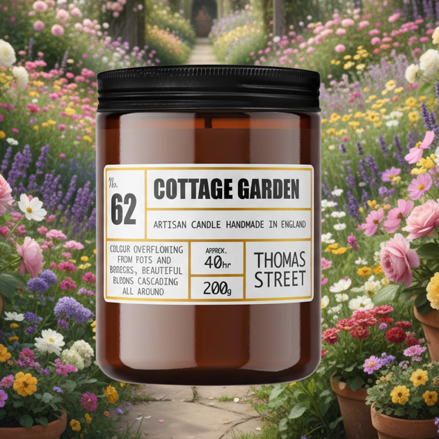 Thomas Street Cottage Garden Artisan Candle No.62