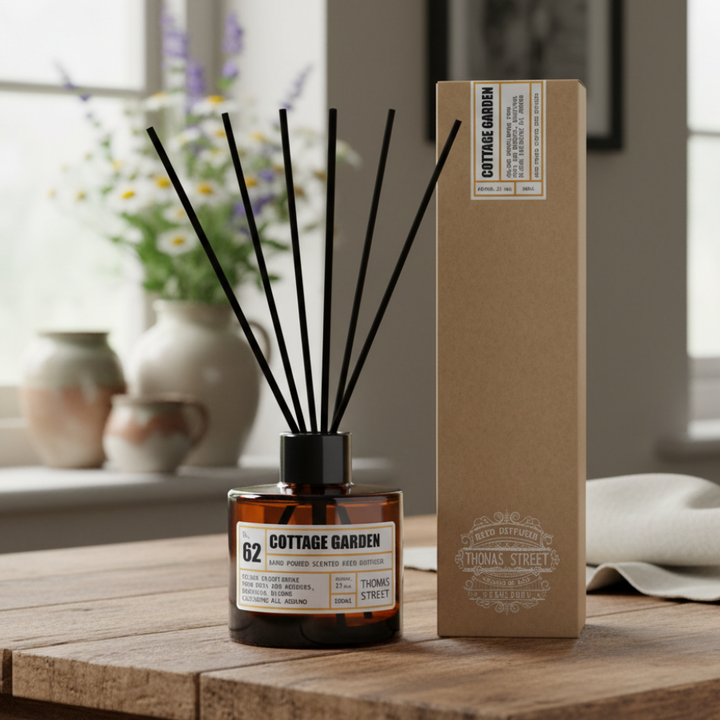 Thomas Street Cottage Garden Hand Blended Reed Diffuser No.62 100ml
