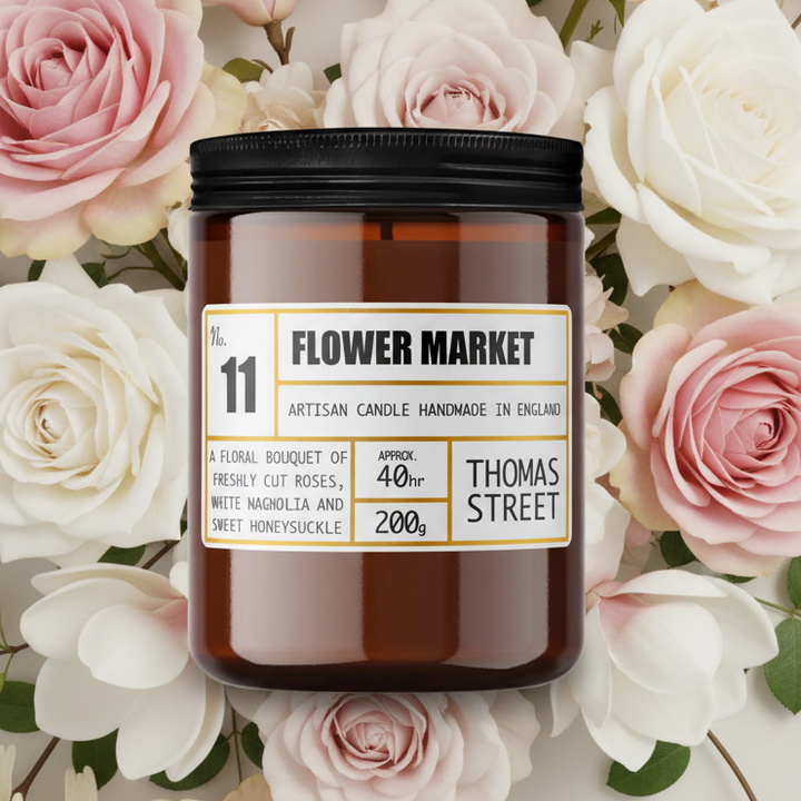Thomas Street Flower Market Artisan Candle No.11
