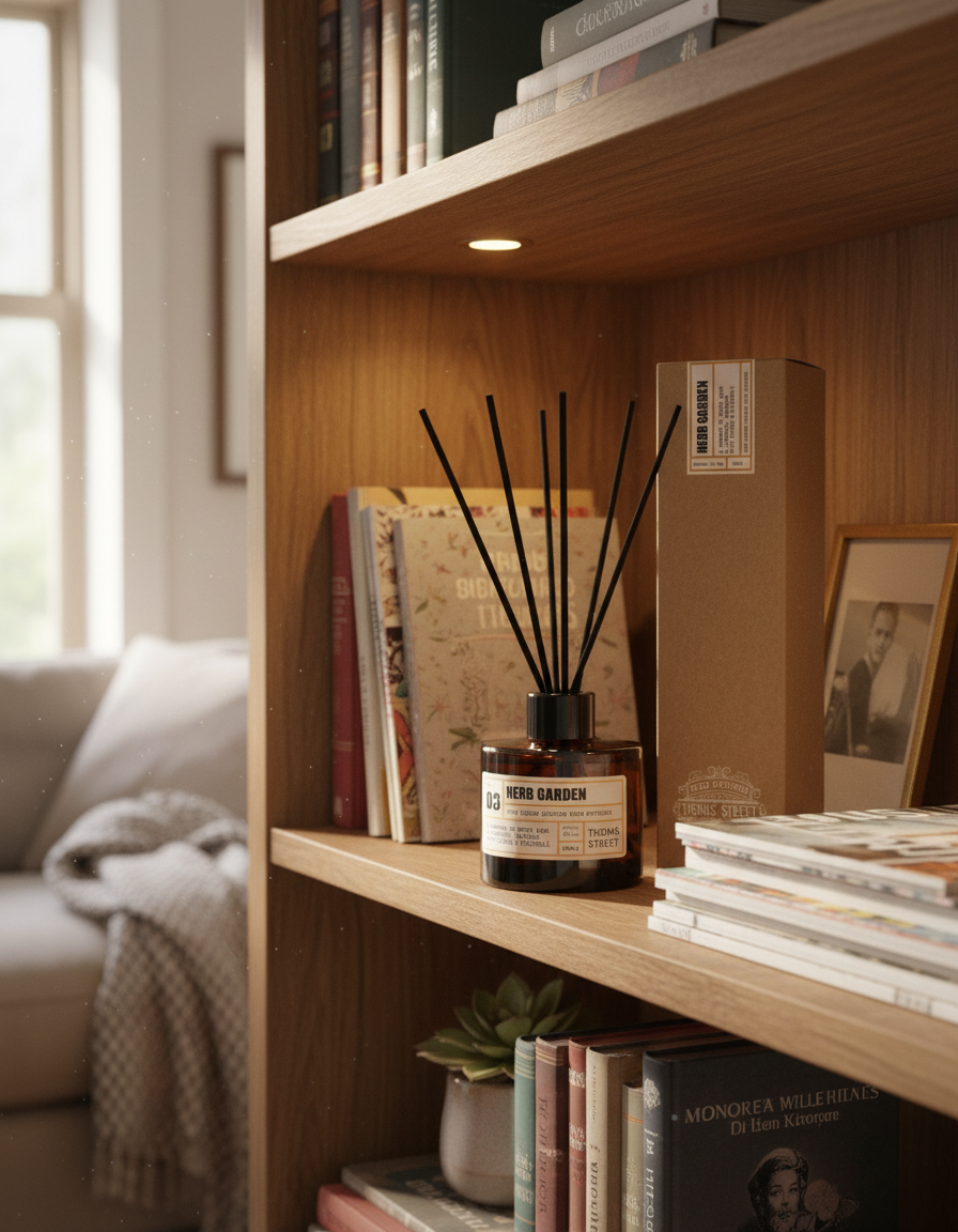 Thomas Street Herb Garden Hand Blended Reed Diffuser No.03 100ml