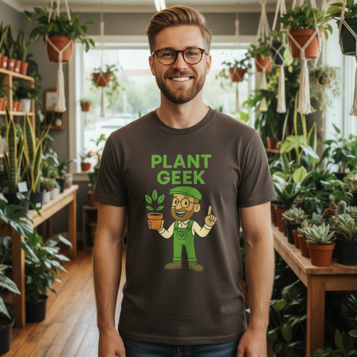 Norman & Vera® Plant Geek Classic Cotton T-Shirt NVT263