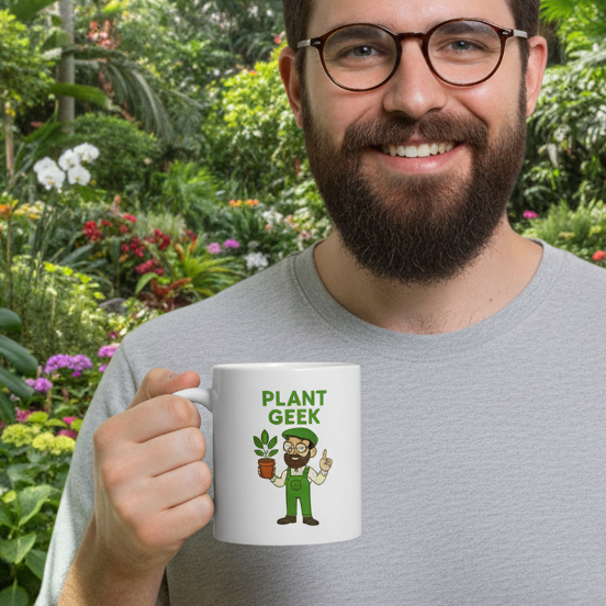Norman & Vera® Plant Geek Mug NVM265