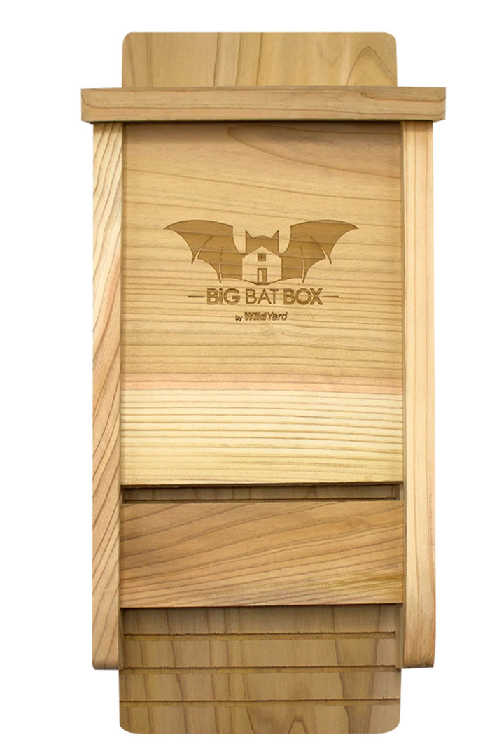 WildYard Single Chamber Bat House Natural Cedar
