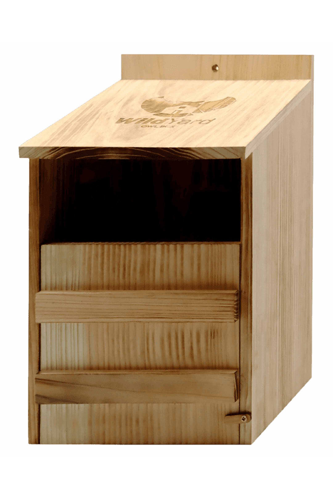 WildYard Wooden Owl And Bird Box