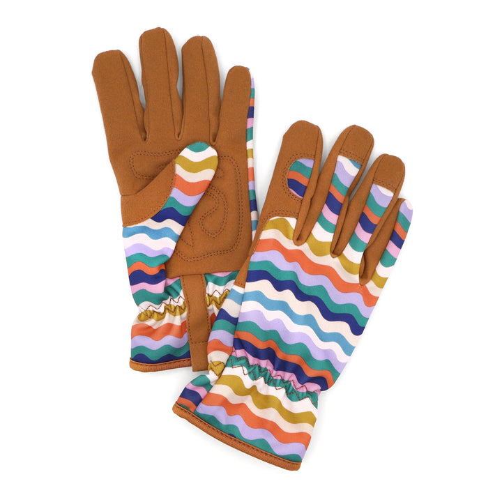 Willow & Belle Wiggle Design Women's One Size Gardening Gloves