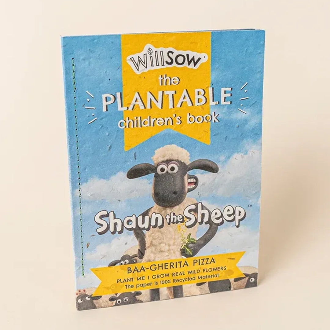 Willsow Shaun the Sheep Baa-gherita Pizza Plantable Book
