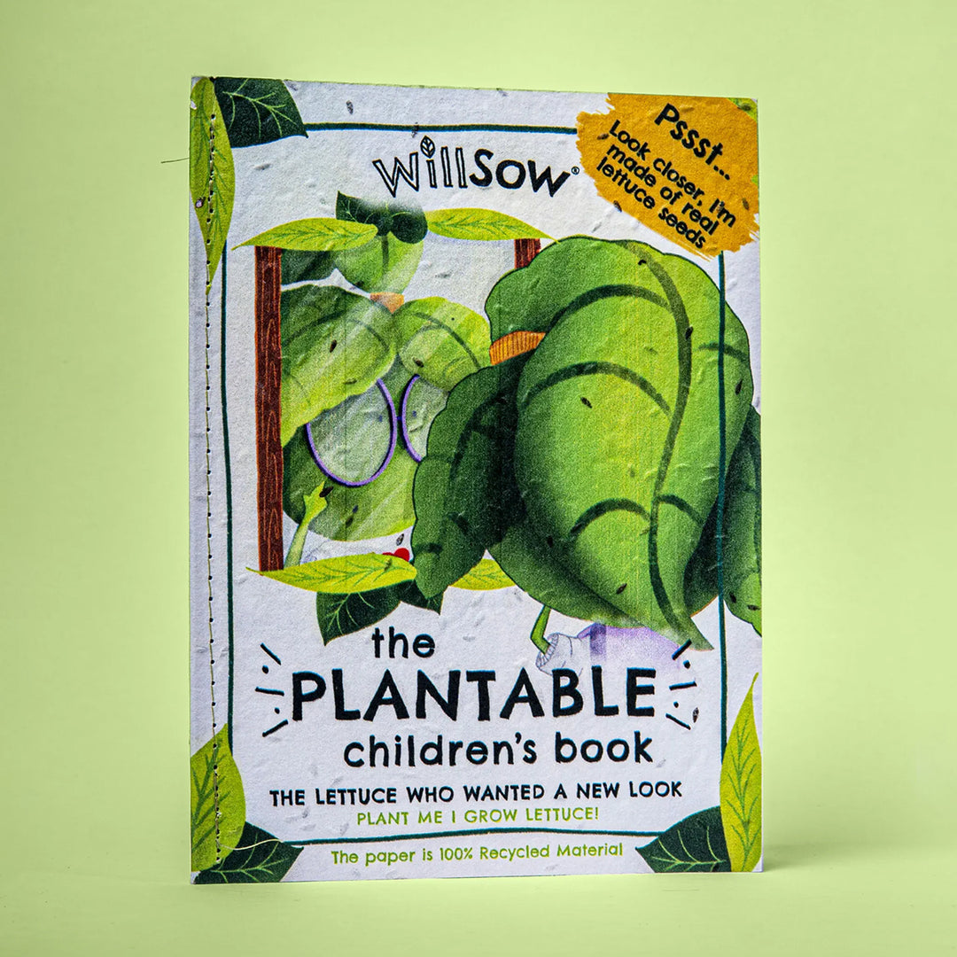 Willsow The Lettuce Who Wanted a New Look Plantable Book