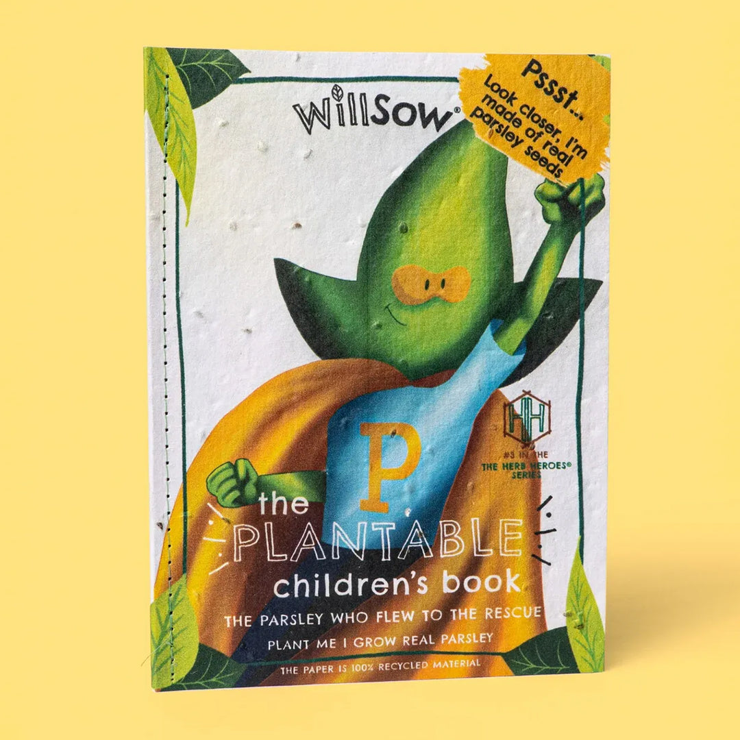 Willsow The Parsley Who Flew to the Rescue Plantable Book
