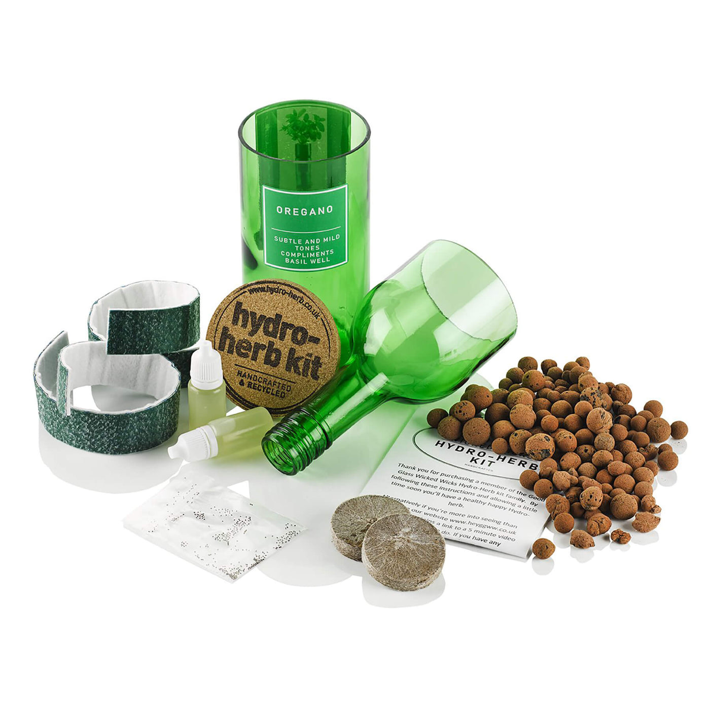 Hydro Herb Oregano Hydroponic Growing Kit - Norman & Vera Garden Emporium