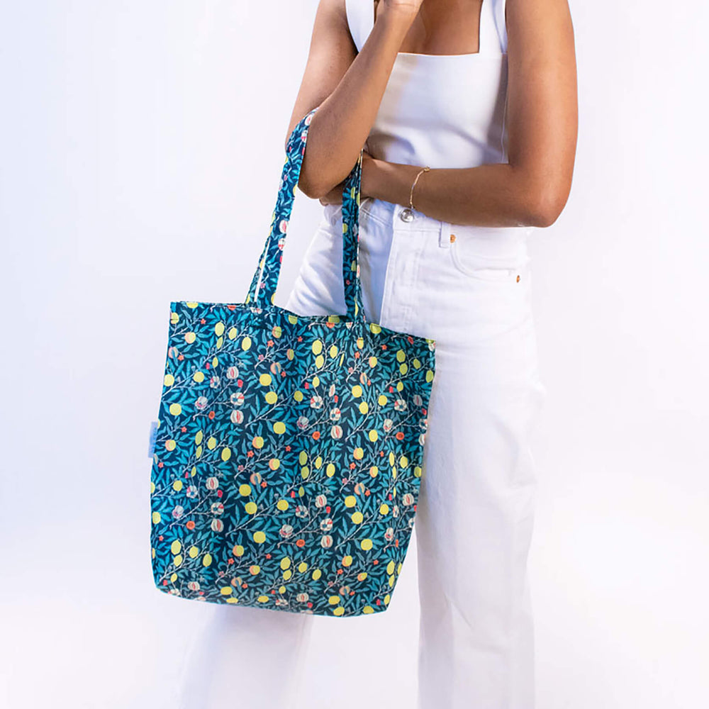 Kind Bag William Morris Recycled Tote Bag - Norman & Vera Garden Emporium