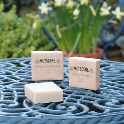 Nutscene Handmade Natural Soap Lavender & Cedarwood - Norman & Vera Garden Emporium