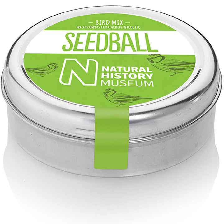 Seedball Bird Mix Wildflower Seed Mix Tin - Norman & Vera Garden Emporium