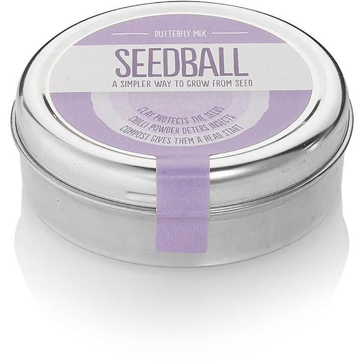 Seedball Butterfly Mix Seed Tin - Norman & Vera Garden Emporium