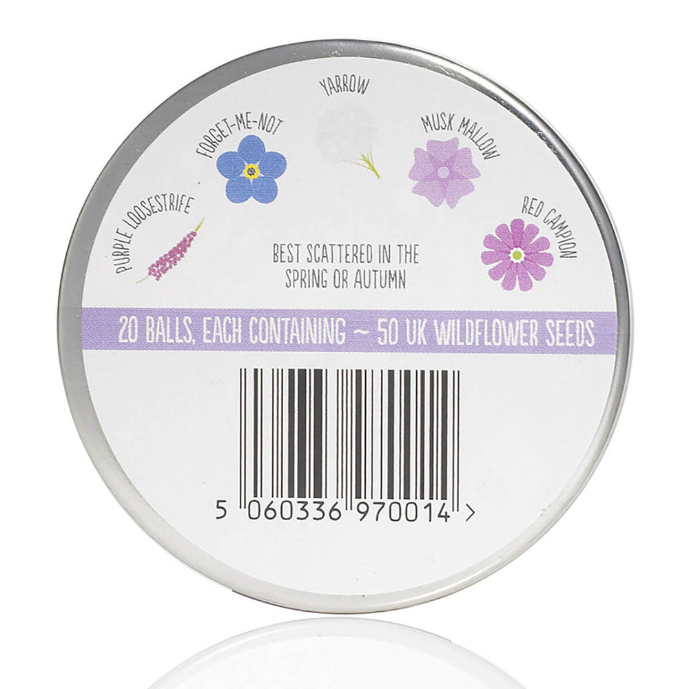 Seedball Butterfly Mix Seed Tin - Norman & Vera Garden Emporium