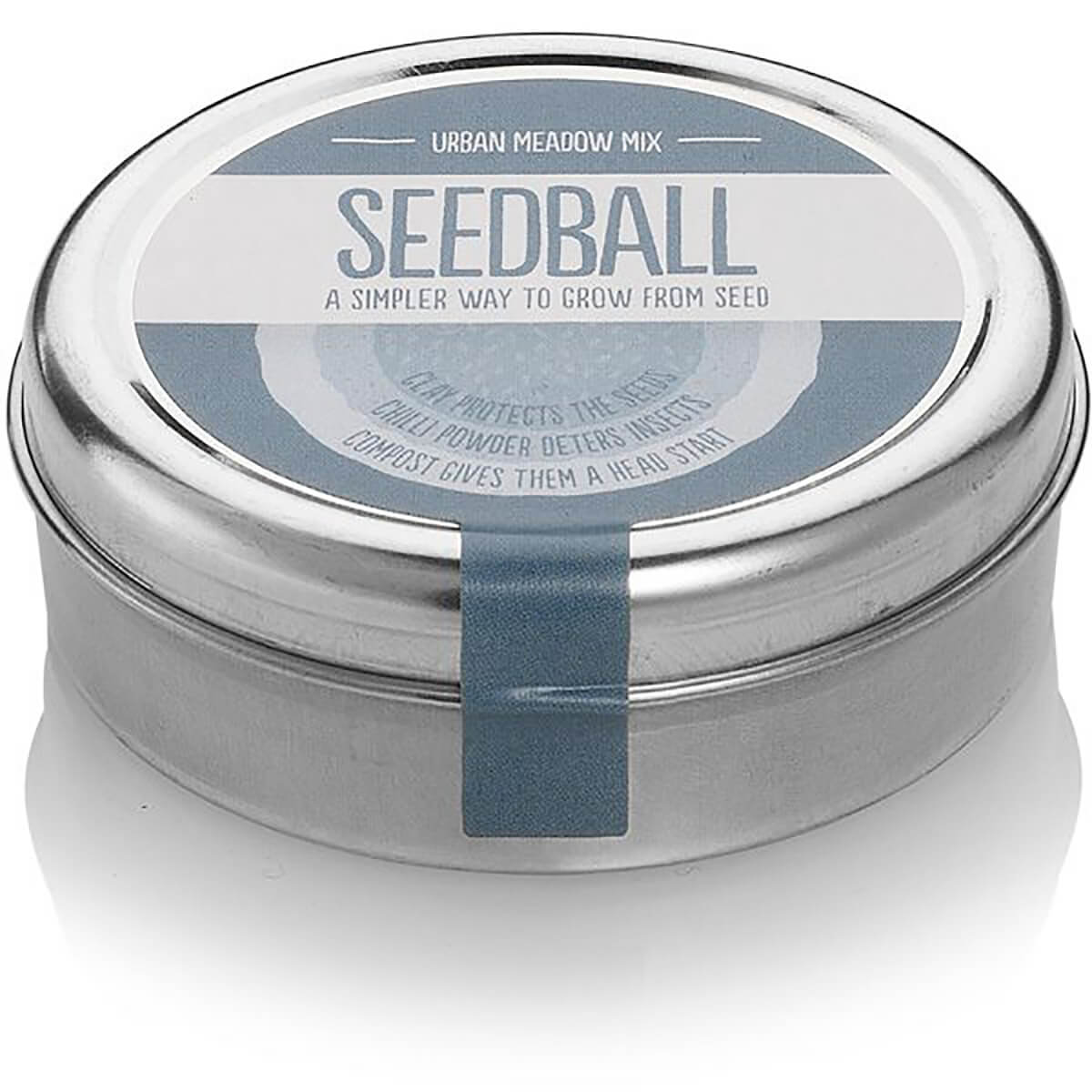 Seedball Urban Meadow Wildflower Seed Mix Tin - Norman & Vera Garden Emporium